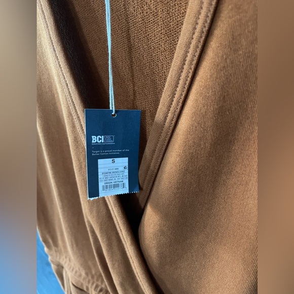 Universal Thread Rust/Bronze Sweater Romper, Drawstring Detail, Size Small•••NWT - Picture 11 of 16